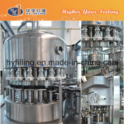 Máquina dos en uno para llenado / sellado de refrescos carbonatados de latas de aluminio (serie DYGF)
