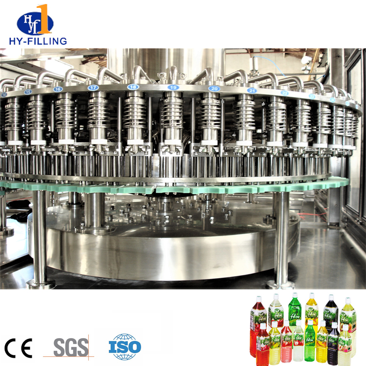 Línea de máquina de llenado de jugo 3 en 1, máquina para hacer bebidas de jugo de fruta, máquina de llenado y tapa de botella de jugo