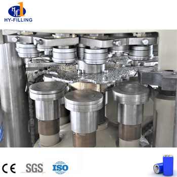 Máquina de llenado de cerveza Enjuagadora de llenado de latas de aluminio de HY-FILLING
